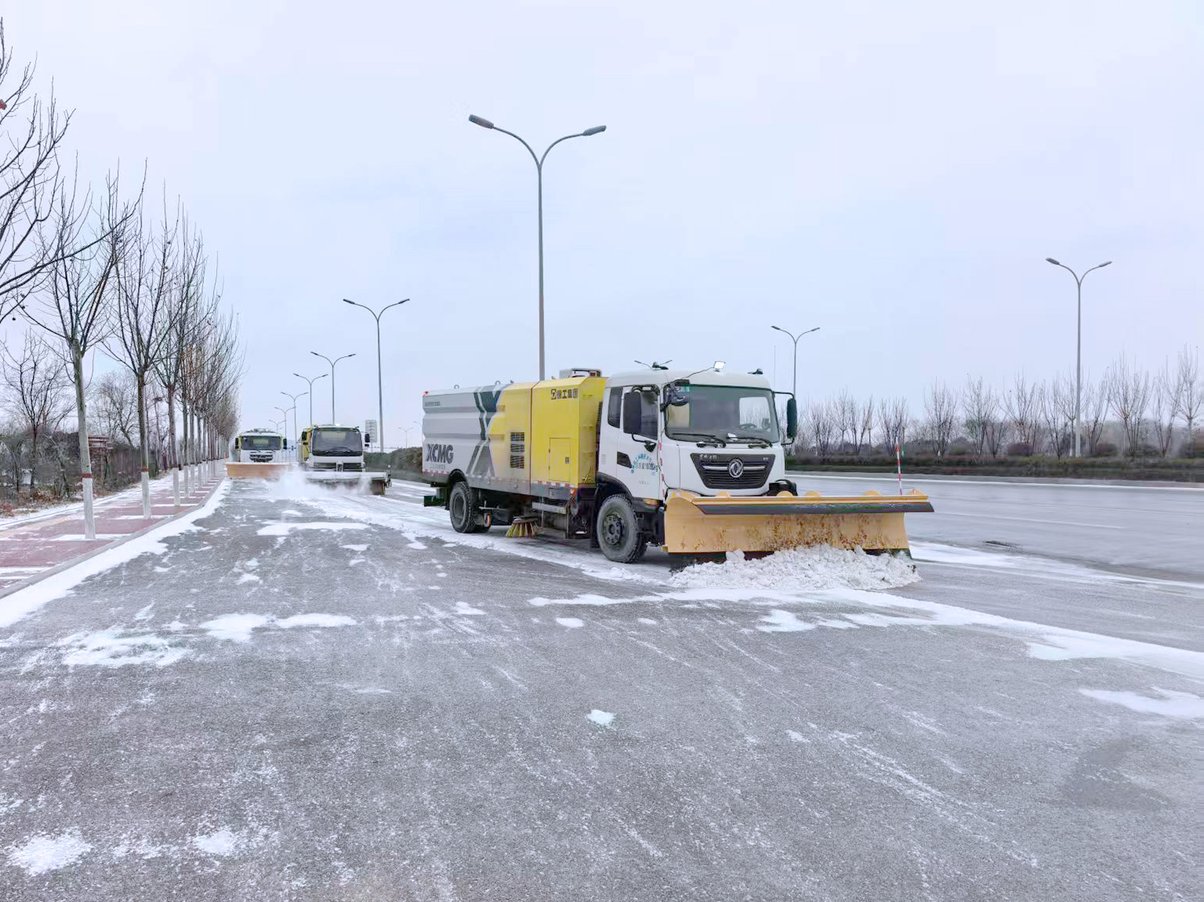 和记娱乐除雪设备在山东 | 雪季无忧，畅行齐鲁